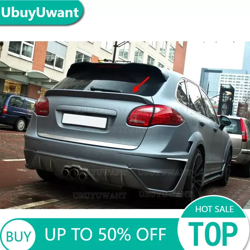 

Real Carbon Fiber Rear Wing Trunk Lip Roof Spoiler For Porsche Cayenne 958 2011 2012 2013 2014 YEAR For Cayenne MK2 92 A