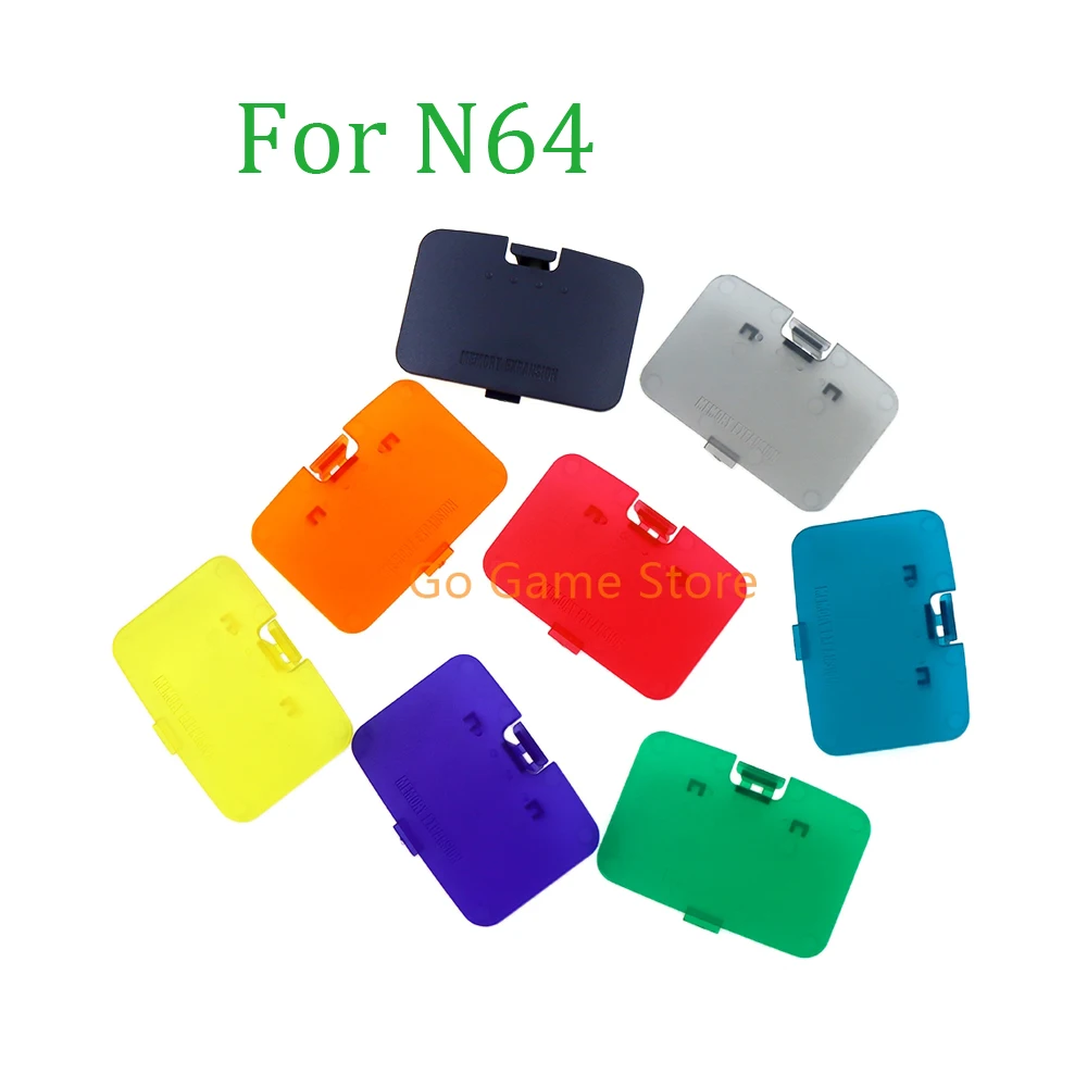 50 Pz/Lotto 8 Colori Per Nintendo 64 N64 Memory Expansion Pack Coperchio Porta Jumper Pak Cover Coperchio