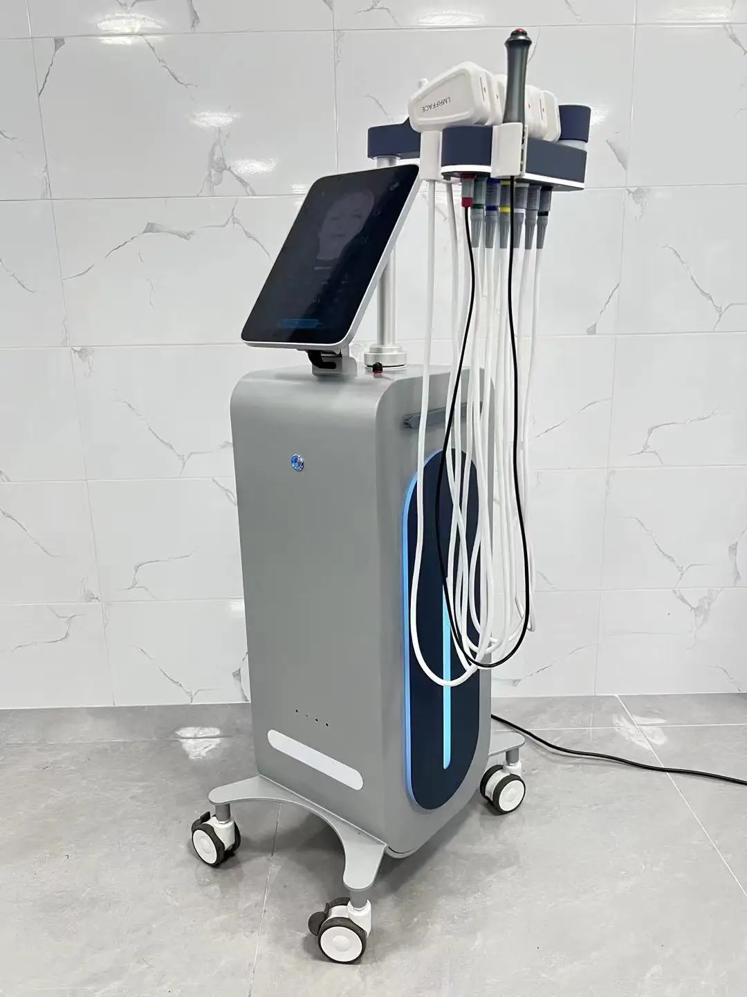  RF 얼굴 윤곽 교정, 피부 탄력 강화, 주름 제거, 바디 마사지 기기