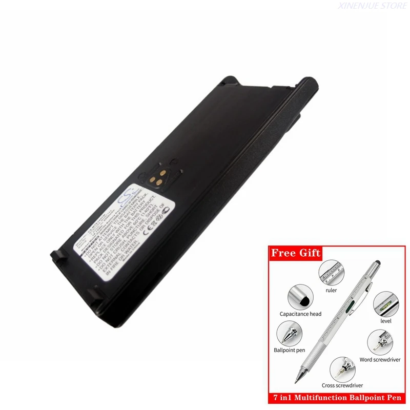 Two-Way Radio 2500mAh Battery NTN7143 for Motorola GP1200,GP2010,GP2013 ...
