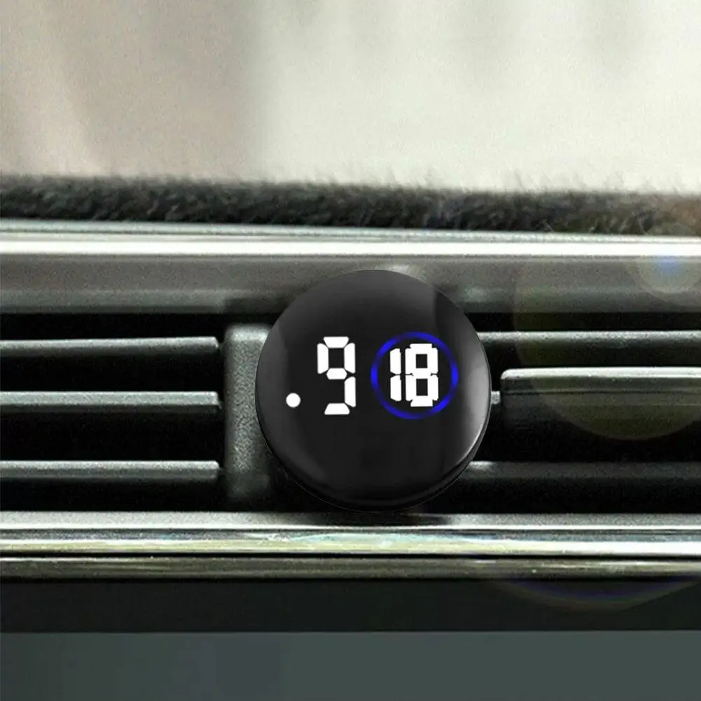 Car Clock Car Clock Dash Clock Compact noctilucous Car Dashboard Waterproof Vent Clocks Watch Digital Interior Accessories air outlet dashboard clock