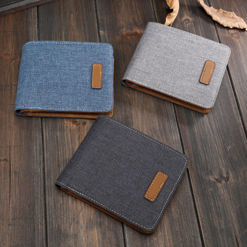 

Men Horizontal Slim Card Horder Large Capacity Design For Business Trip Casual Retro Canvas Wallet Zadig Et Voltaire Bag Dating