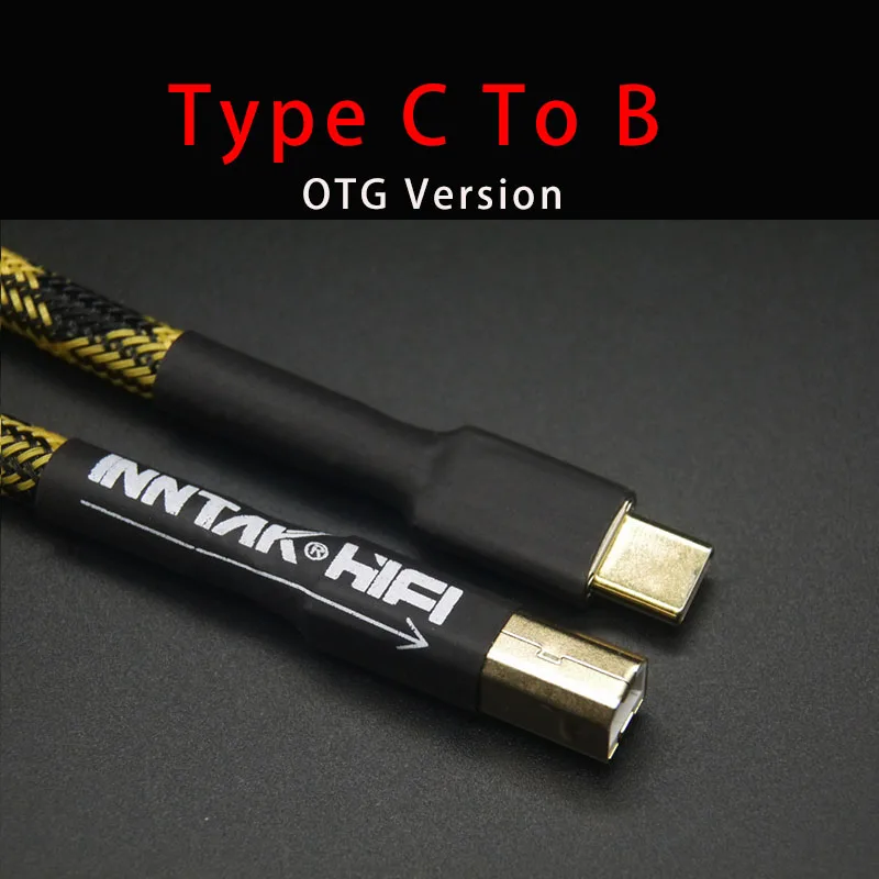USB Cable OTG Cable 1PCS High Quality USB2.0 Type A-B / Type A-C / A-Micro C-B OTG Canare USB Cable For Audio DAC Heaphone Amplifier