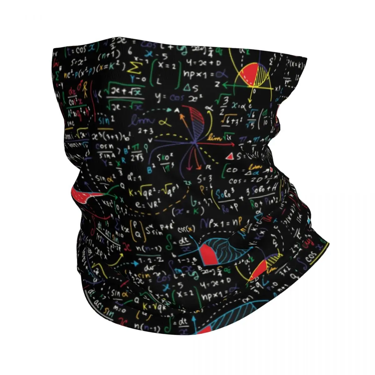 

Amazing World Of Mathematics Bandana Neck Warmer Men Women Winter Hiking Ski Scarf Gaiter Math Teacher Face Cover