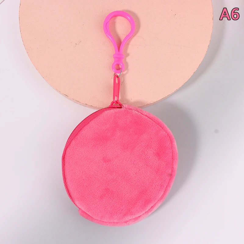 Indulgent Chocolate Biscuit Plush Keychain Pouch