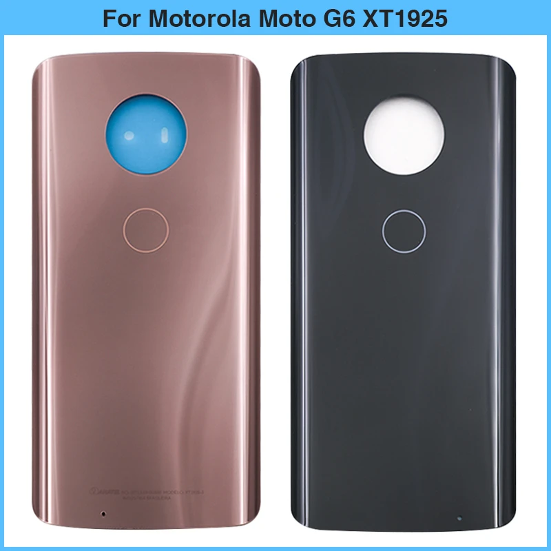 10pcs New For Motorola Moto G6 Xt1925 Battery Back Cover Rear Door G6 Glass  Panel Housing Case Chassis Replace - Mobile Phone Housings & Frames -  AliExpress