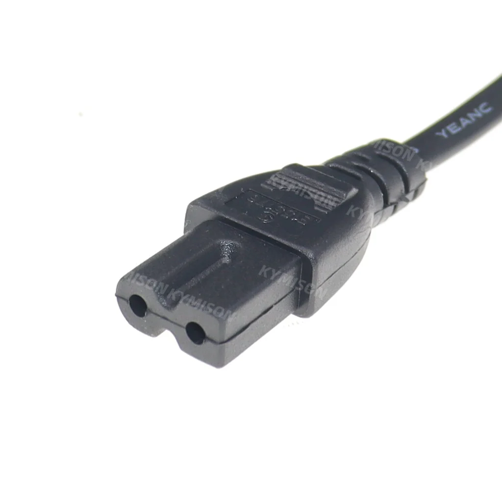 18AWG NISPT-1 전원 코드 US NEMA 1-15P - IEC320 C7 8자형 커넥터 AC 2구분극 전원 공급 케이블 플러그
