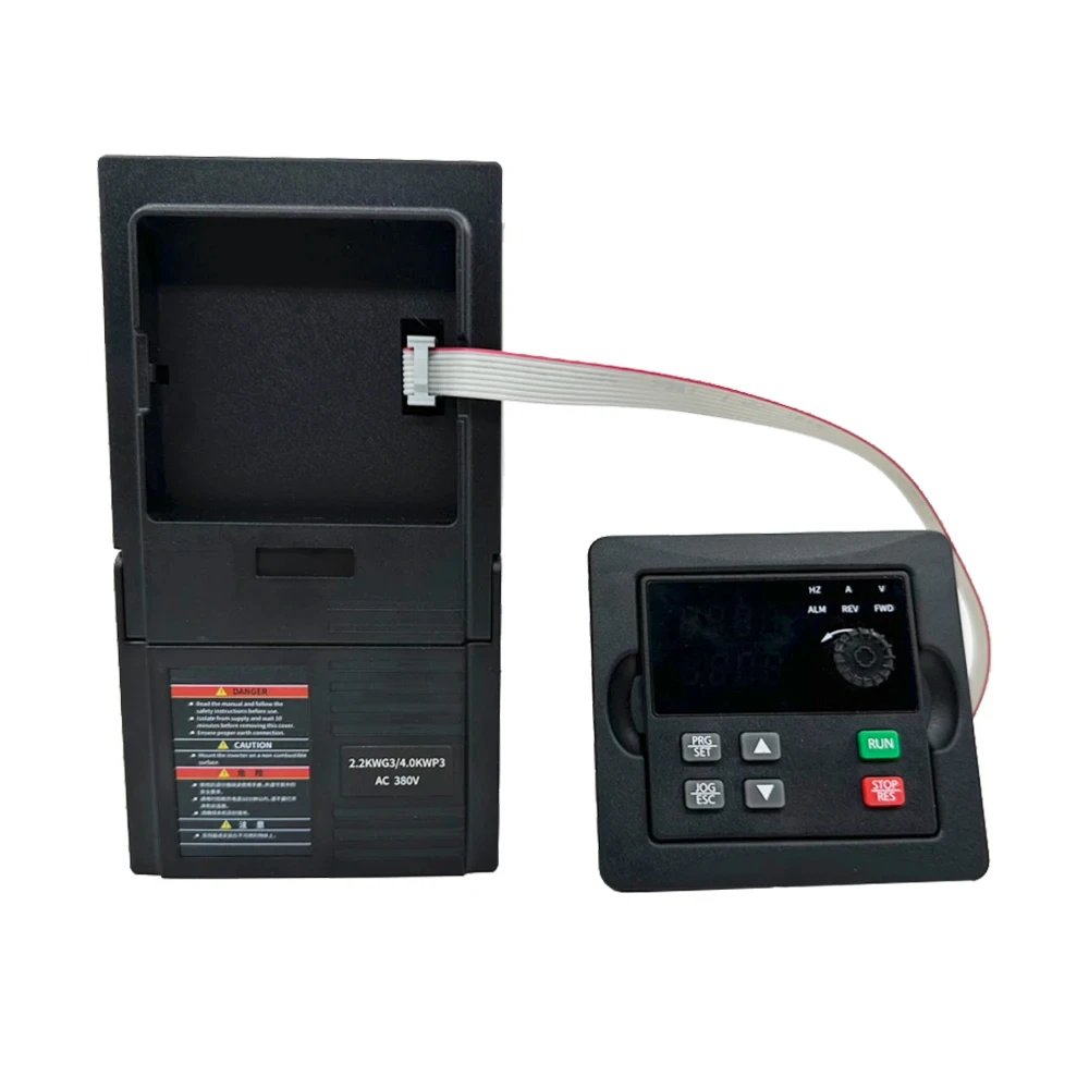 ZUKED 380V/220V VFD 가변 주파수 드라이브 변환기 인버터 1.5/2.2/3/4/5.5KW 220v 3 상 모터 속도 컨트롤러
