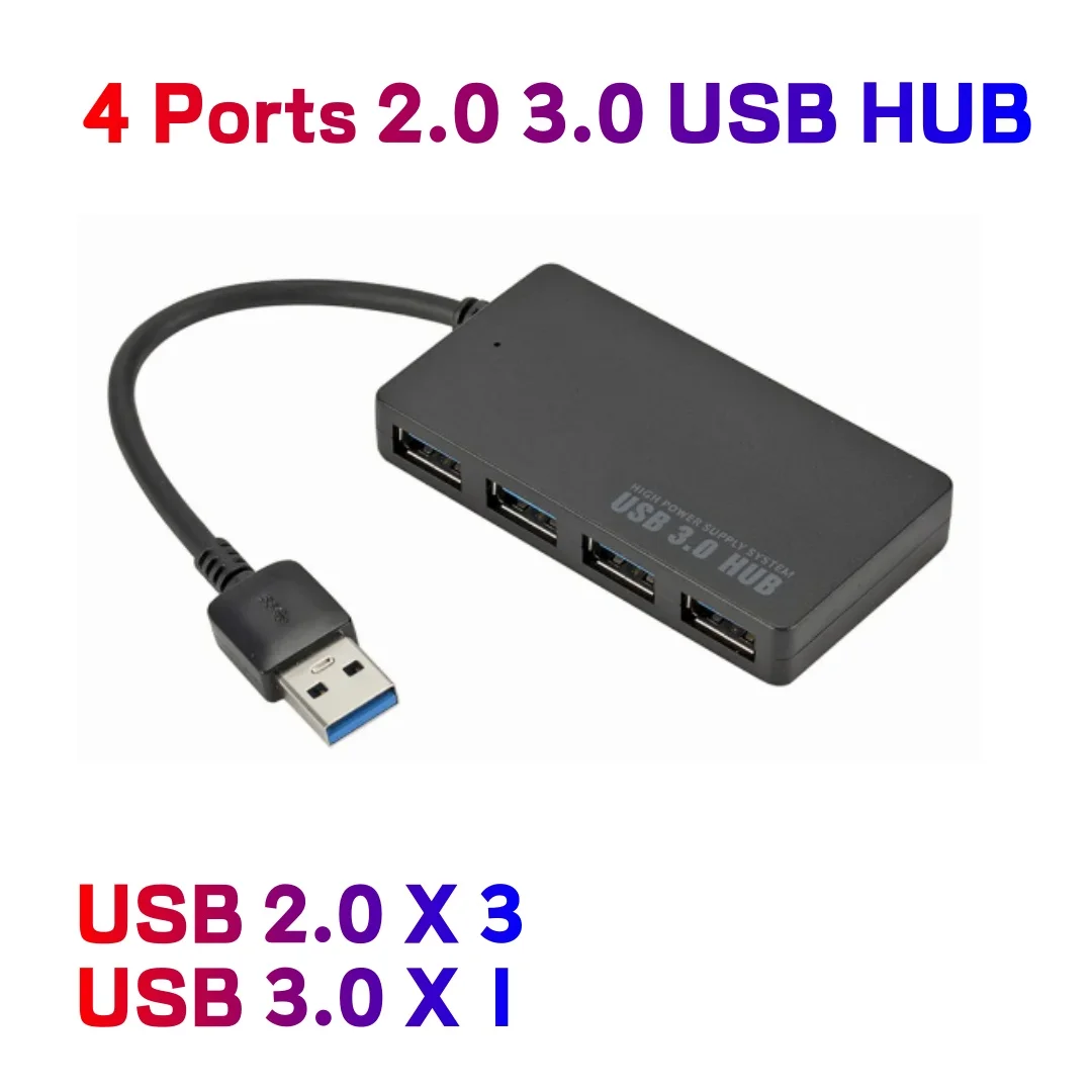 High-Speed USB 3.0 Multi-Port Hub and Splitter