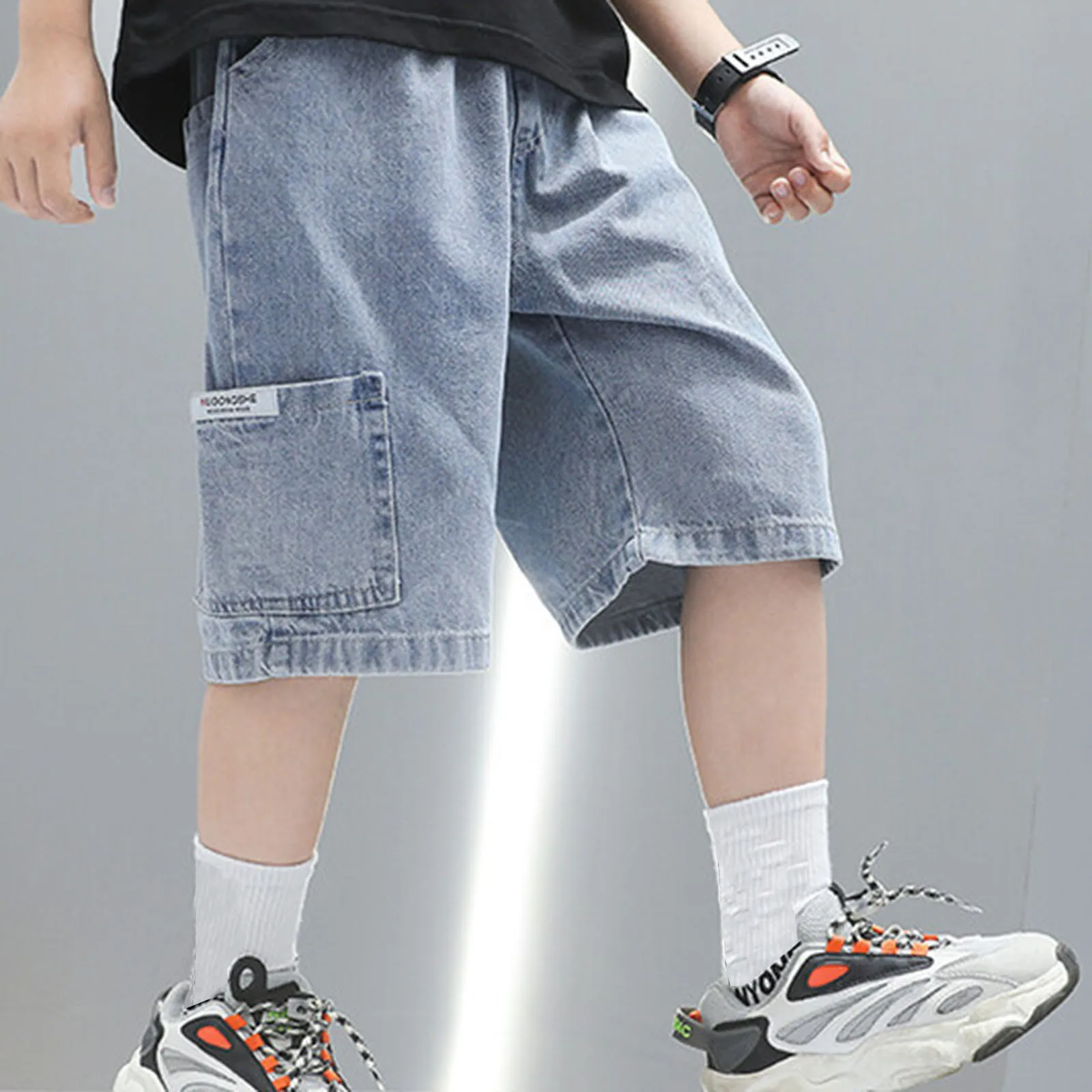 2 Year Clothes Boy Boys Denim Shorts Straight Jeans Shorts Summer Casual Short Pocket