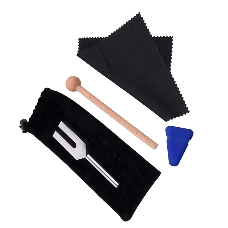 C 4096 HZ Tuning Fork Set Tuning Fork Sound Therapy For Healing Chakra,Keep Body,Mind And Spirit In Perfect Harmony