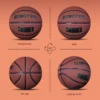Basketball NonSlip Standard Size 7/6/5 Soft Wear Resistant PU Leather Outdoor Indoor Youth Children Match Training Ball Boy Gift 5