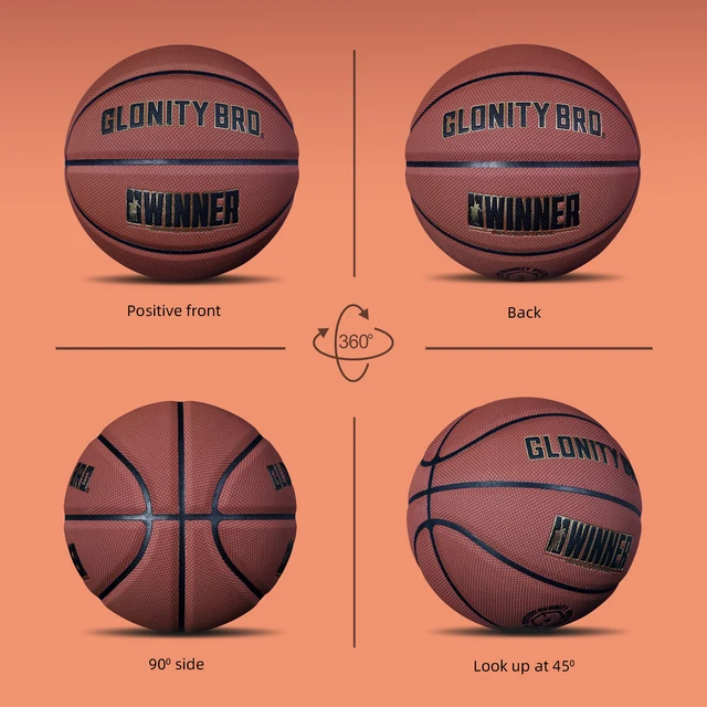 Basketball NonSlip Standard Size 7/6/5 Soft Wear Resistant PU Leather Outdoor Indoor Youth Children Match Training Ball Boy Gift 5