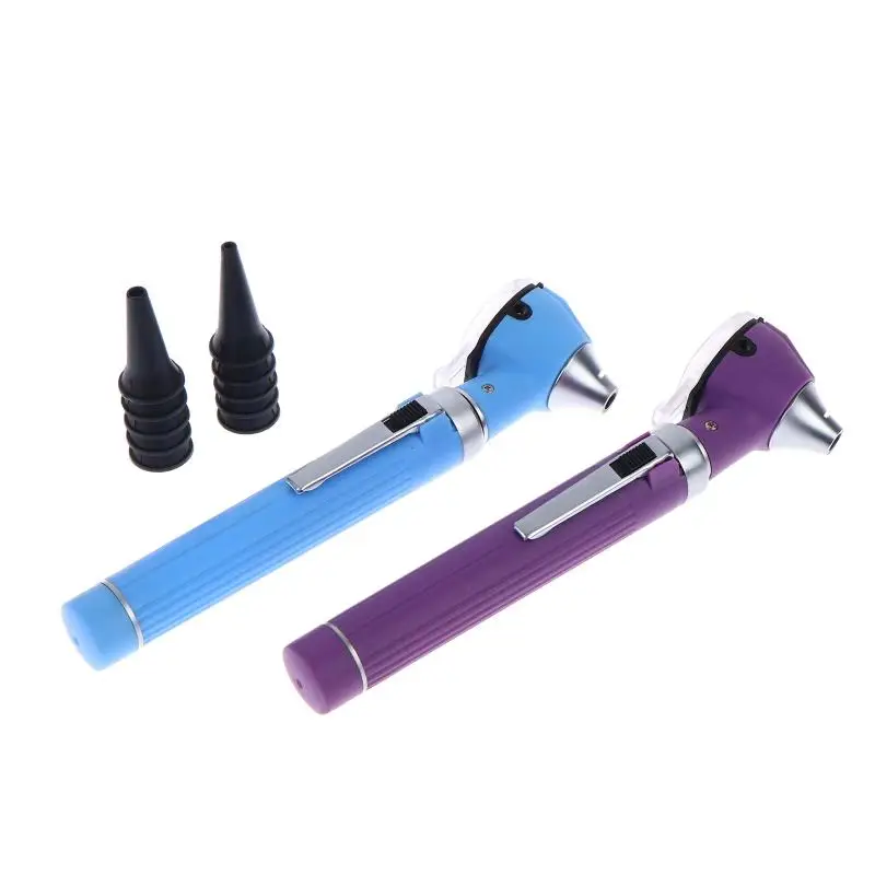 (.) Set Professionale di Otoscopio Diagnostico, Kit per la Cura delle Orecchie a Casa, Endoscopio LED Portatile per Orecchio, Pulitore Auricolare - immagine 5