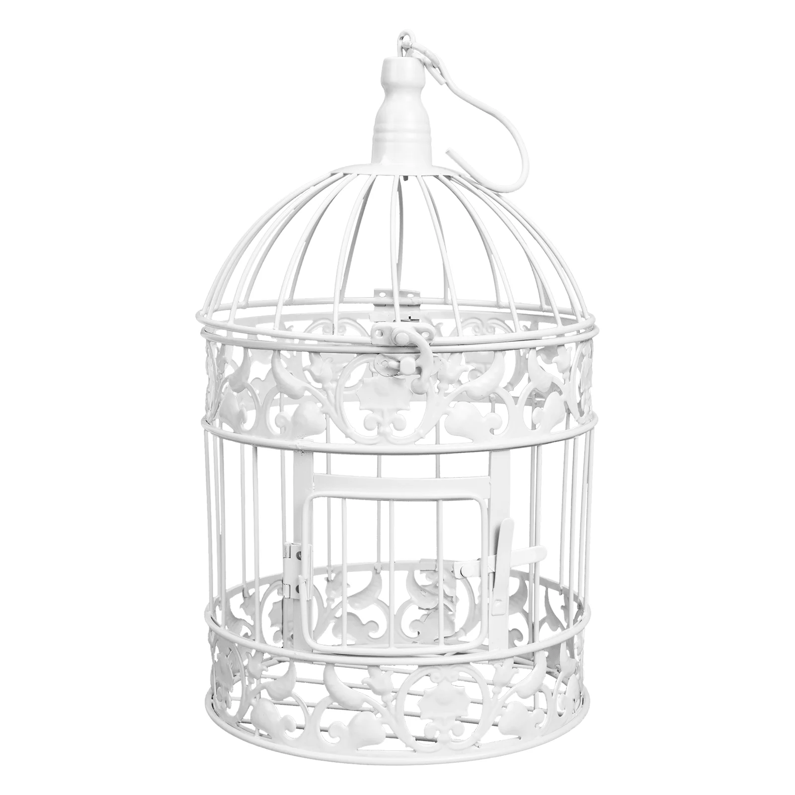 Bird Cage Decor Vintage Wedding Holder Metal Decorative Birdcage Rustic