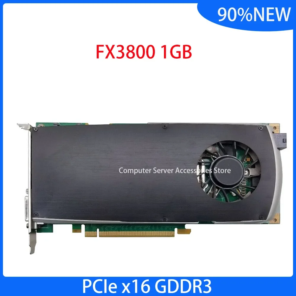 Original FX3800 1GB Graphics card PCIe x16 GDDR3 519297-001 2560