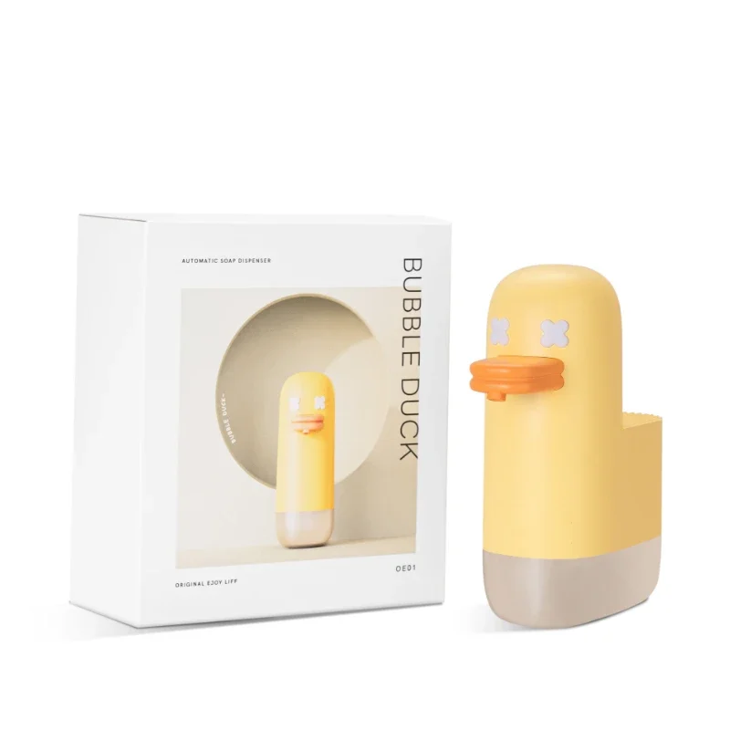 350mL Cute Duck Automatic Foam Soap Dispenser Touchless Foaming Soap Dispenser USB Powered Desktop I.343087029