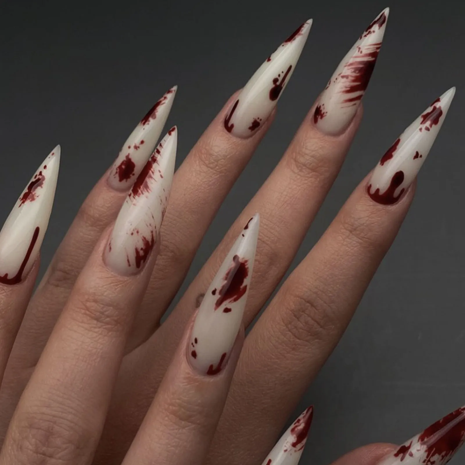EBANKU Halloween Nagelaufkleber Set - 12 Blatt, 3D Fledermaus Spinne, Selbstklebend