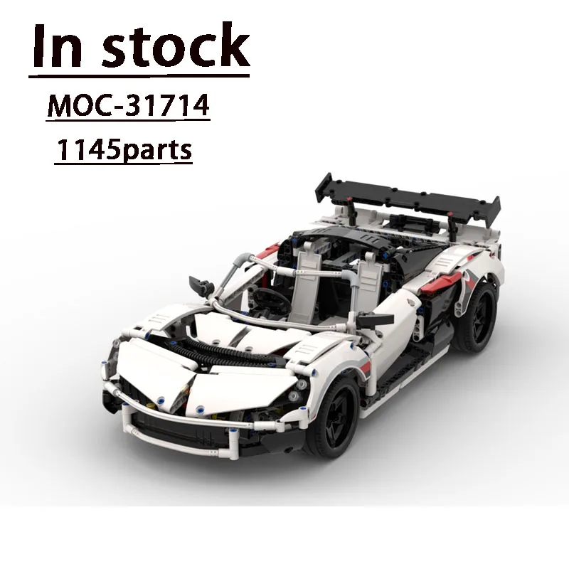 

MOC-31714 New Movie Series C Model Supercar Assembly Building Block Model 1145 Parts Highly Spliced Model Kids Birthday Toy Gift