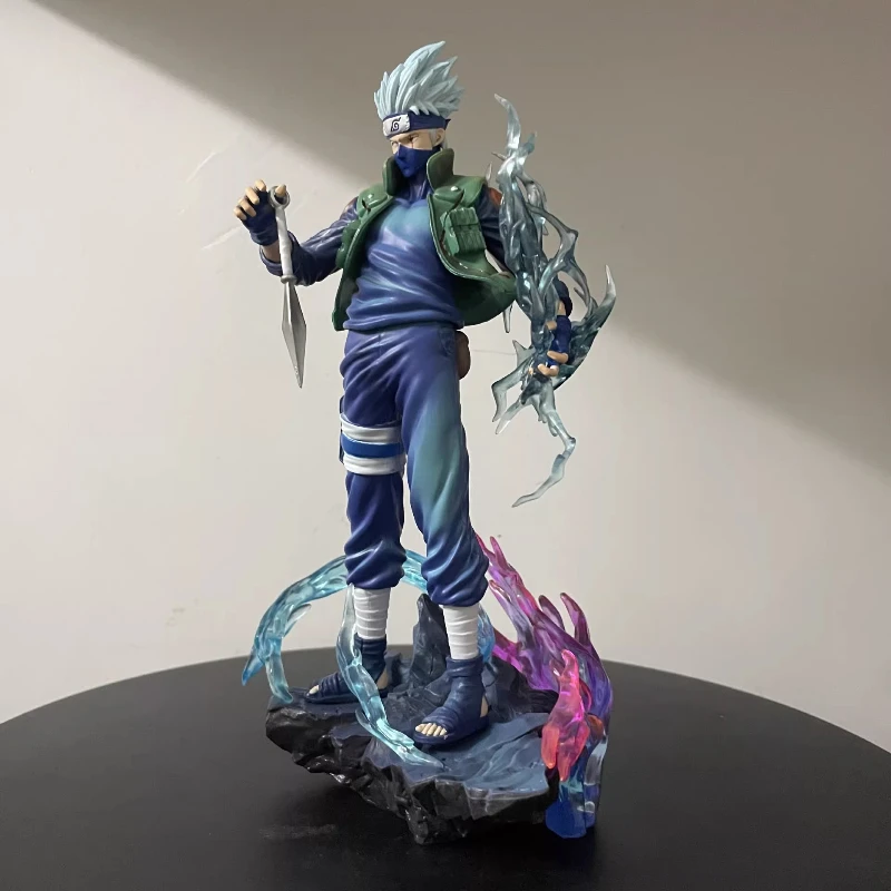 Kakashi Hatake Ninja Action Figure with Effect Parts - Collectible Anime Desktop Ornament Gift