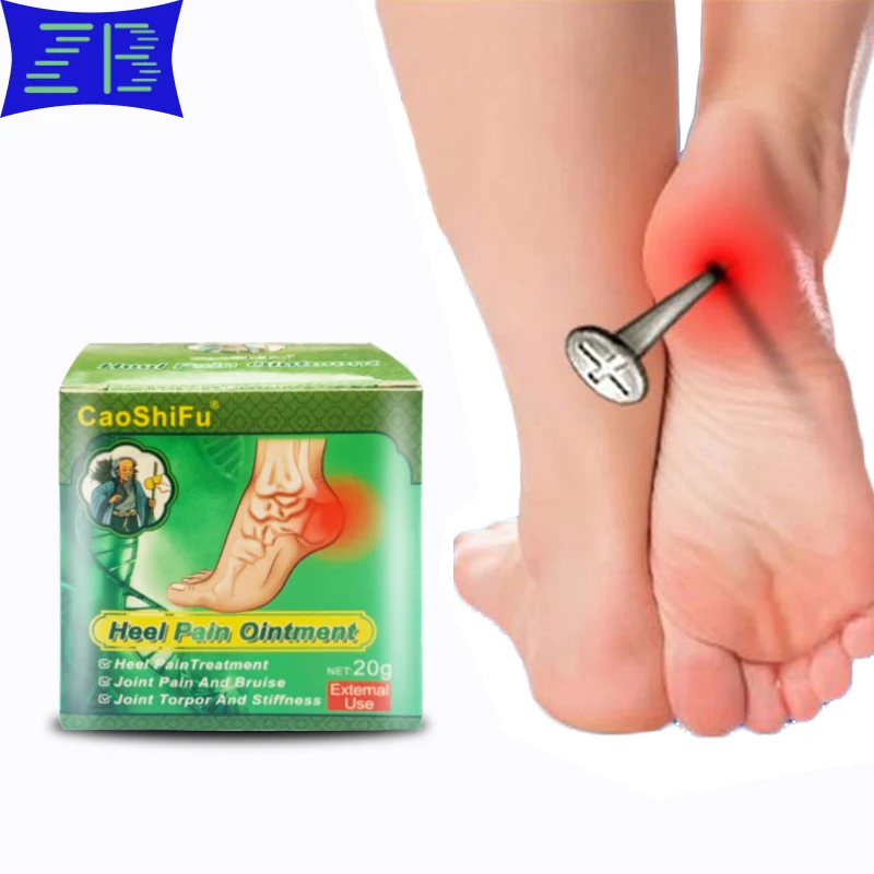 Pain relief cream cure foot fasciitis achilles tendonitis joint ache herbal ointment spurs bunion hallux valgus correction knee pain relief cream