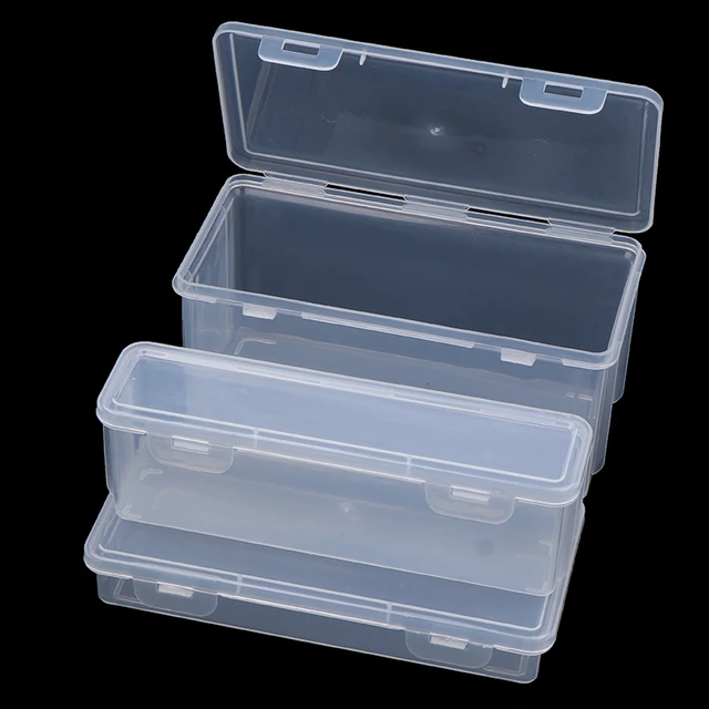 Clear Plastic Pencil Box 5