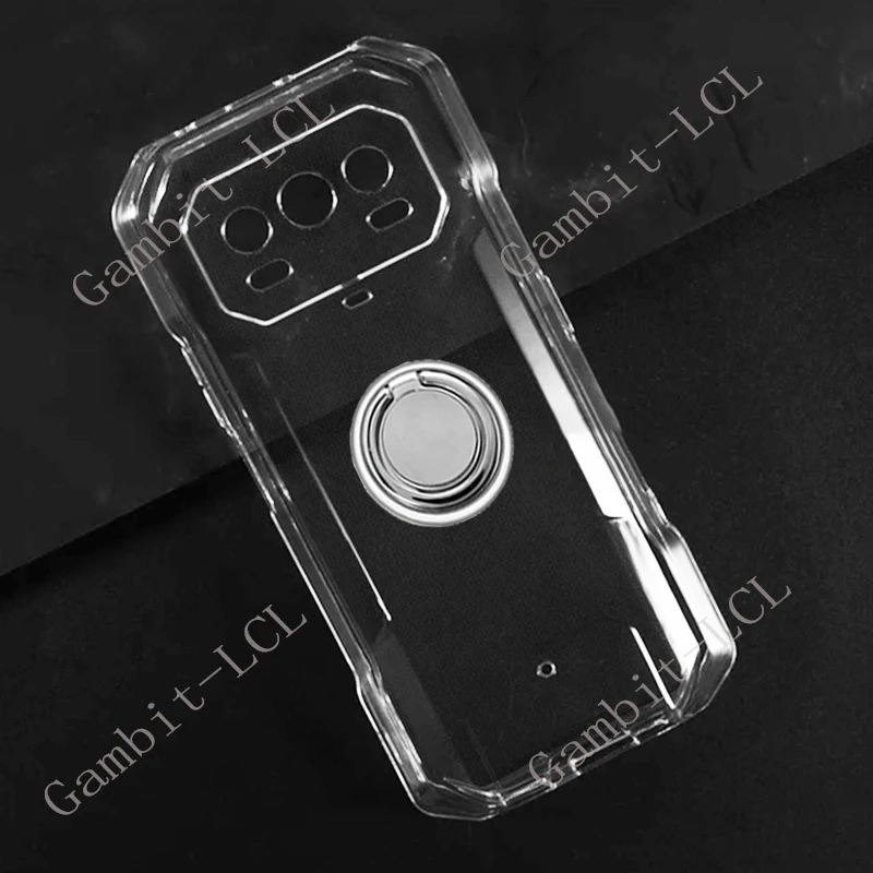Enhanced Back Ring Holder Bracket Phone Case with Soft Silicone TPU Cover, 6.78 2024 Edition