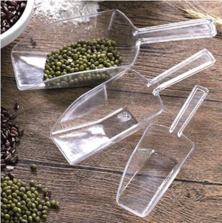 3pc set Plastic Ice Shovel Kitchen Flour Food Candy Ice Cream Scoop Dessert Pelles Bonbons Beans Scoop Party Kitchen Tool