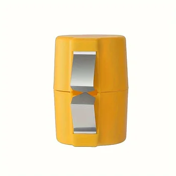 Yellow Kitchen Egg Shell Opener Portable Egg Opening Machine Quick Egg Beater Kitchen Egg Sheller