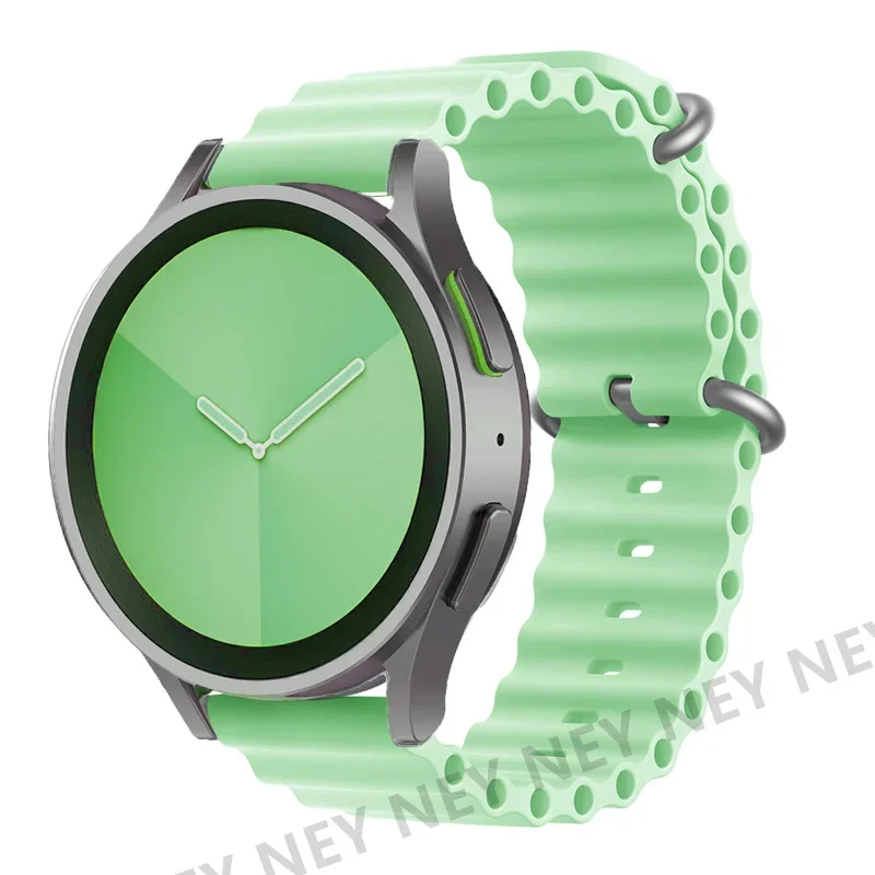 Ocean Silicone Watch Band - Premium 22mm/20mm Bracelet Strap