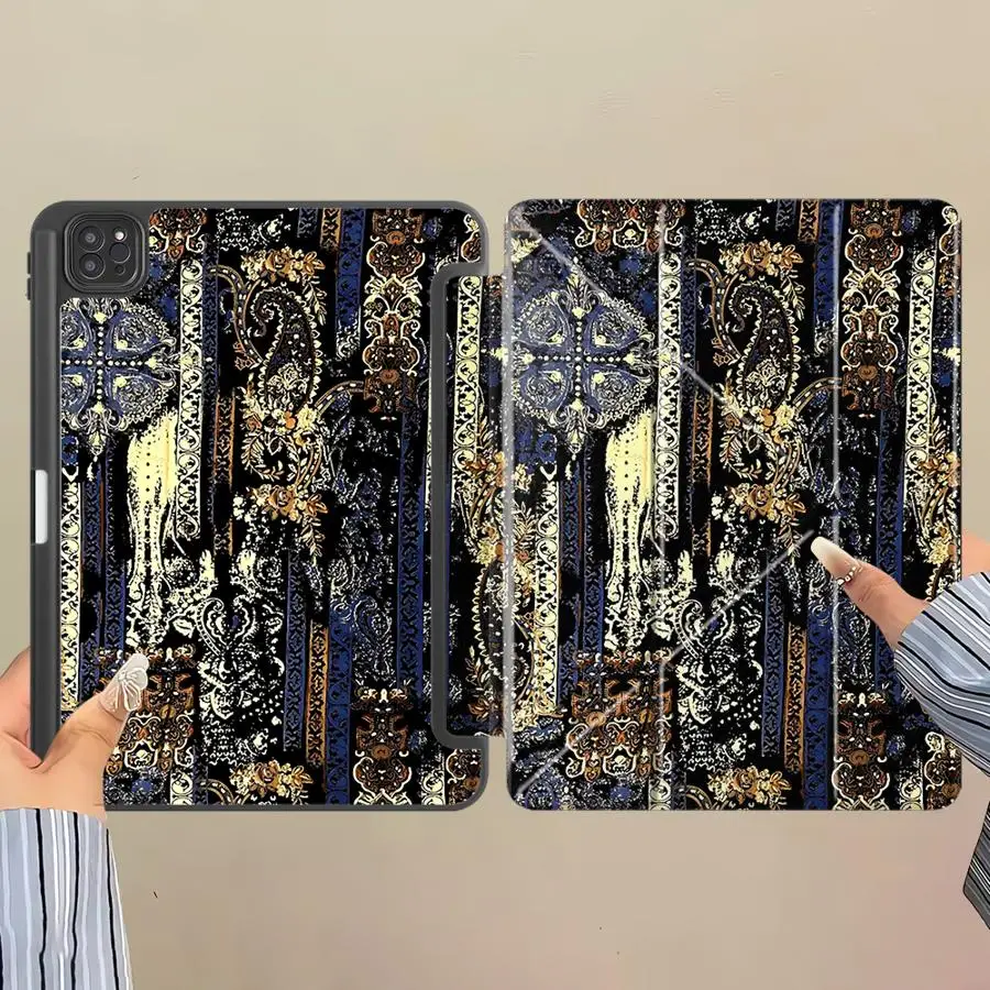 Vintage-Style Tablet Holder and Cover Case