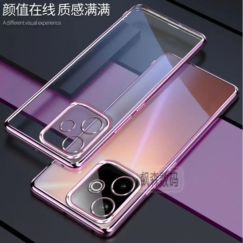 Light Luxury Electroplated Skin-Friendly Shockproof Back Cover Case