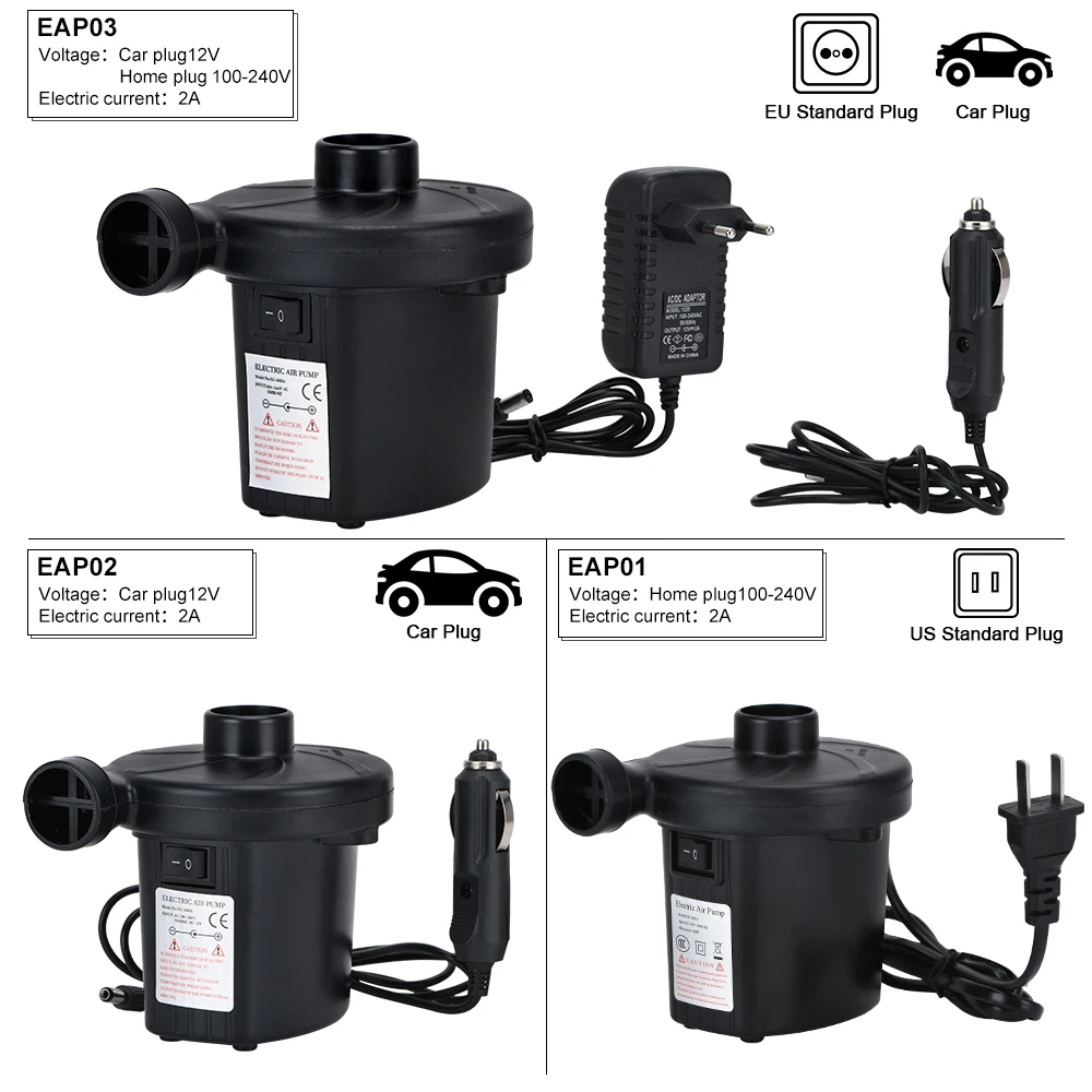 DC 12v Portable Electric Air Pump Air Mattress Boat Car Auto Inflatable Pump For Car Camping Inflator air pump,inflatable pump