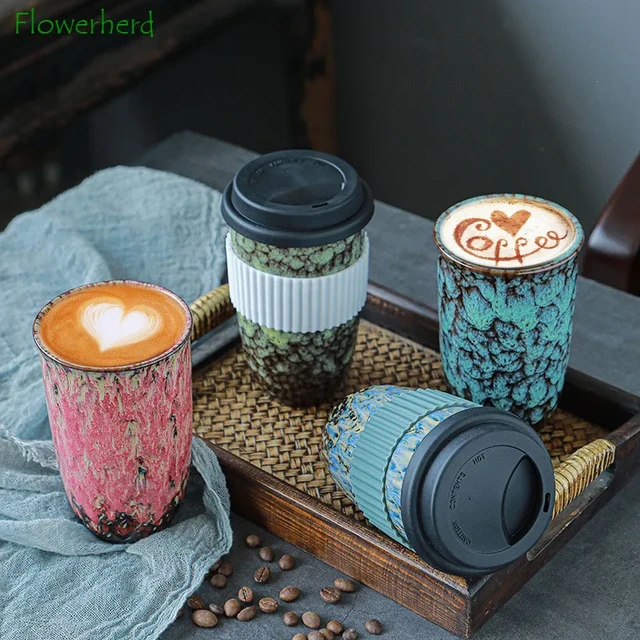 Newest Hot 470ml Reusable Bamboo Fibre Coffee Cups Eco Friendly Travel  Coffee Mugs Drinking Mug With Silicone Lids - AliExpress