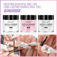 Acrylic Nail Kit All-in-One Beginner Nail Kit Acrylic Powder and Liquid Set with Acrylic Nail Brush Kit Acrylic Set 2