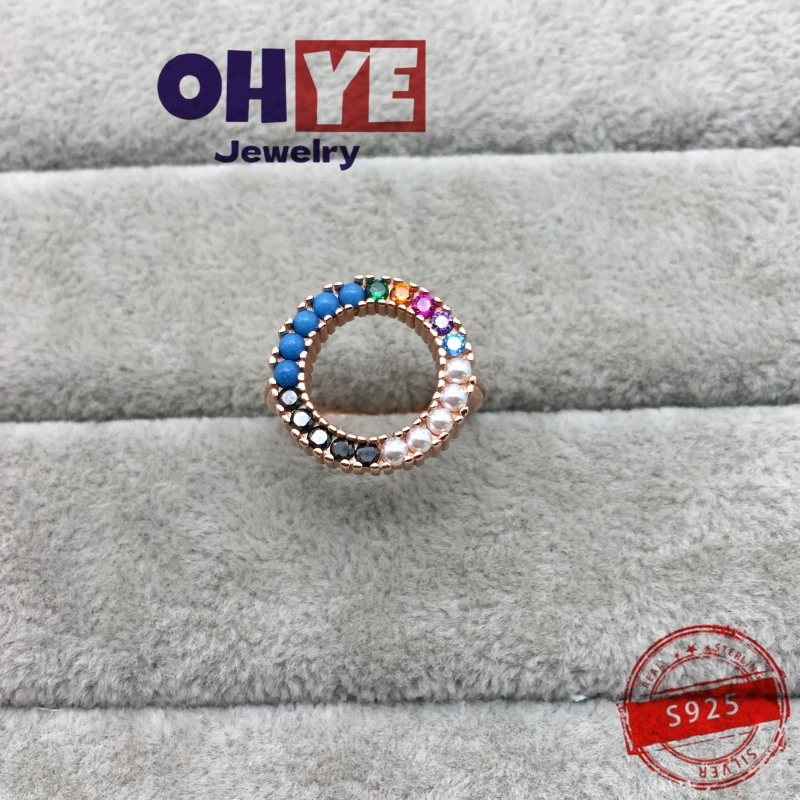 

Spanish bear jewelry fashion 925 silver original design with logo personality classic trend rings for women