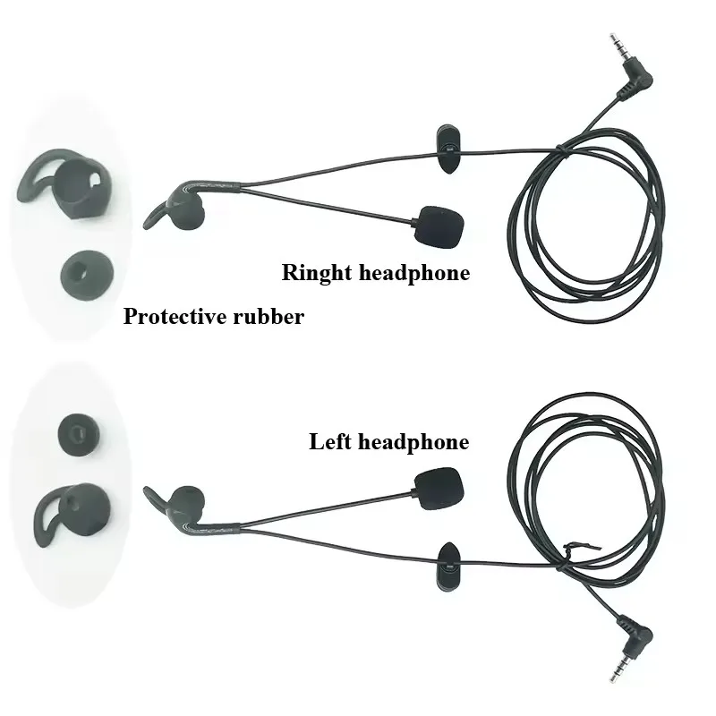 Handsfree Referee Intercom Headset for Motorcycle Helmets
