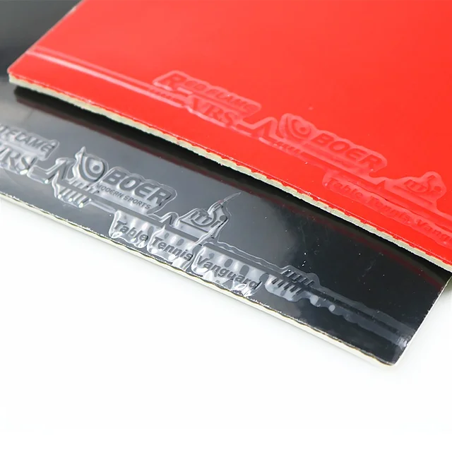 BOER Red Flame V1 ITTF Approved Table Tennis Rubber Fast Attack