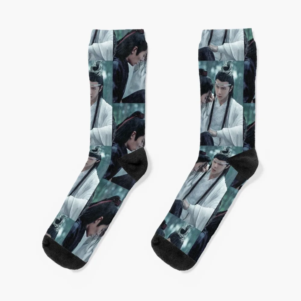 

The Untamed Xiao Zhan Wang Yibo 2 Socks happy gifts Climbing funny gifts Socks Women's Men's