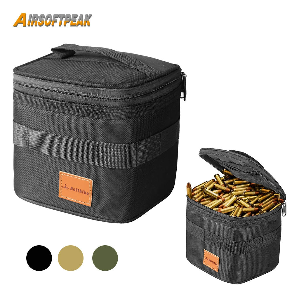 전술 탄약 파우치 야외 탄약 캐리어 가방, 권총 소총 샷건 레인지 사냥 핸드백 카트리지 총알 파우치 