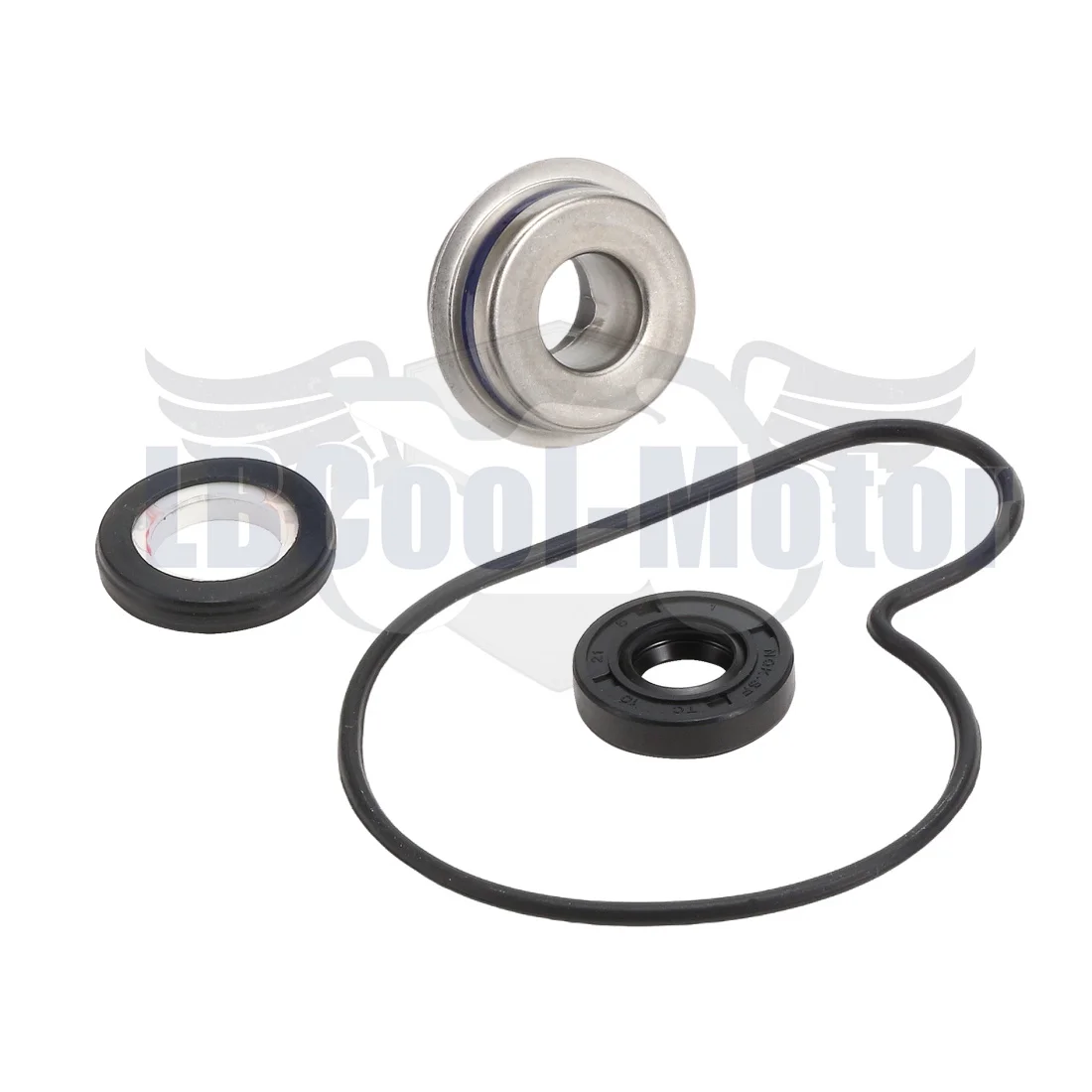 Water Pump Seal Set O-ring Gasket for SUZUKI AN250 1998-2006 AN400 1999-2006 UC125 Epicuro 1999-2000 UC150 Epicuro 1999-2001