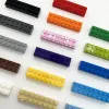 100pcs 2x8 Dot DIY Building Blocks Thick Educational Creative Toys for Children Figures Plastic Bricks Size Compatible With 3007 3