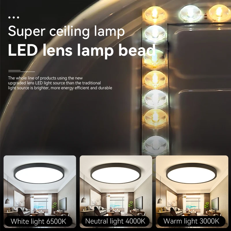 Modern Led Ceiling Light 220V led Ceiling Lamp Lights For Living Room 15W 20W 30W 50W Surface Mounted Home Wall Ceiling Lighting