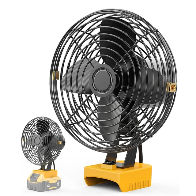 Portable Tool Fan For BLACK+DECKER 20V Li-ion Tool Battery Portable Working  Fan, Camping Fan (Without Battery) - AliExpress