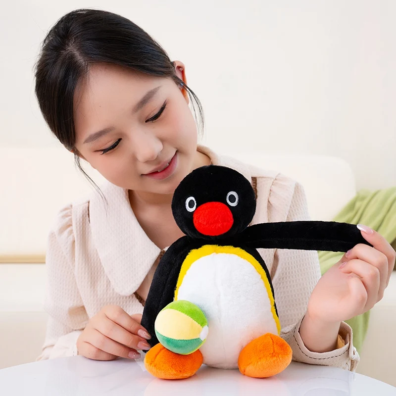 kawaii Plush Penguin Doll Animal Cup Bag Satchel Shoulder Bag Cartoon Funny Soft Toys Baby Birthday Christmas Gifts  Decor 4