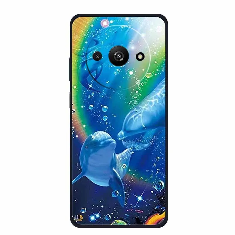 Sleek Black Shockproof Silicone Phone Case - Soft Protective Cover
