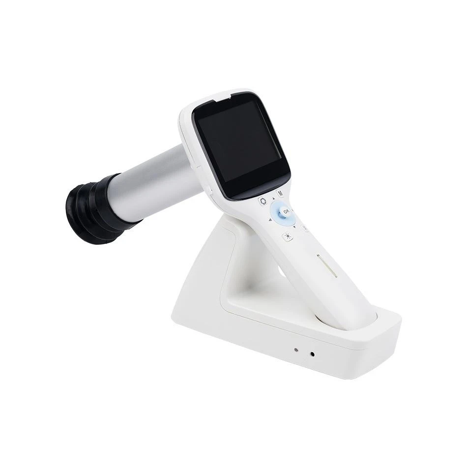 Fotocamera Portatile ad Alta Definizione Modello HFC-1 per Fondo Oculare, Strumento Oftalmico Digitale Veterinario