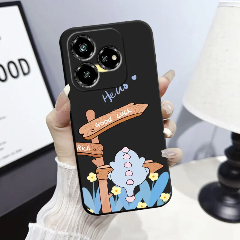 Fertuo Cover Portafoglio Per ZTE Blade V60 Vita – Custodia A Libro In Pelle PU Con Bumper In Silicone, Porta Carte E Supporto (Viola) - 2