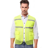 Reflective Vest Volunteer Worker Safety Clothing