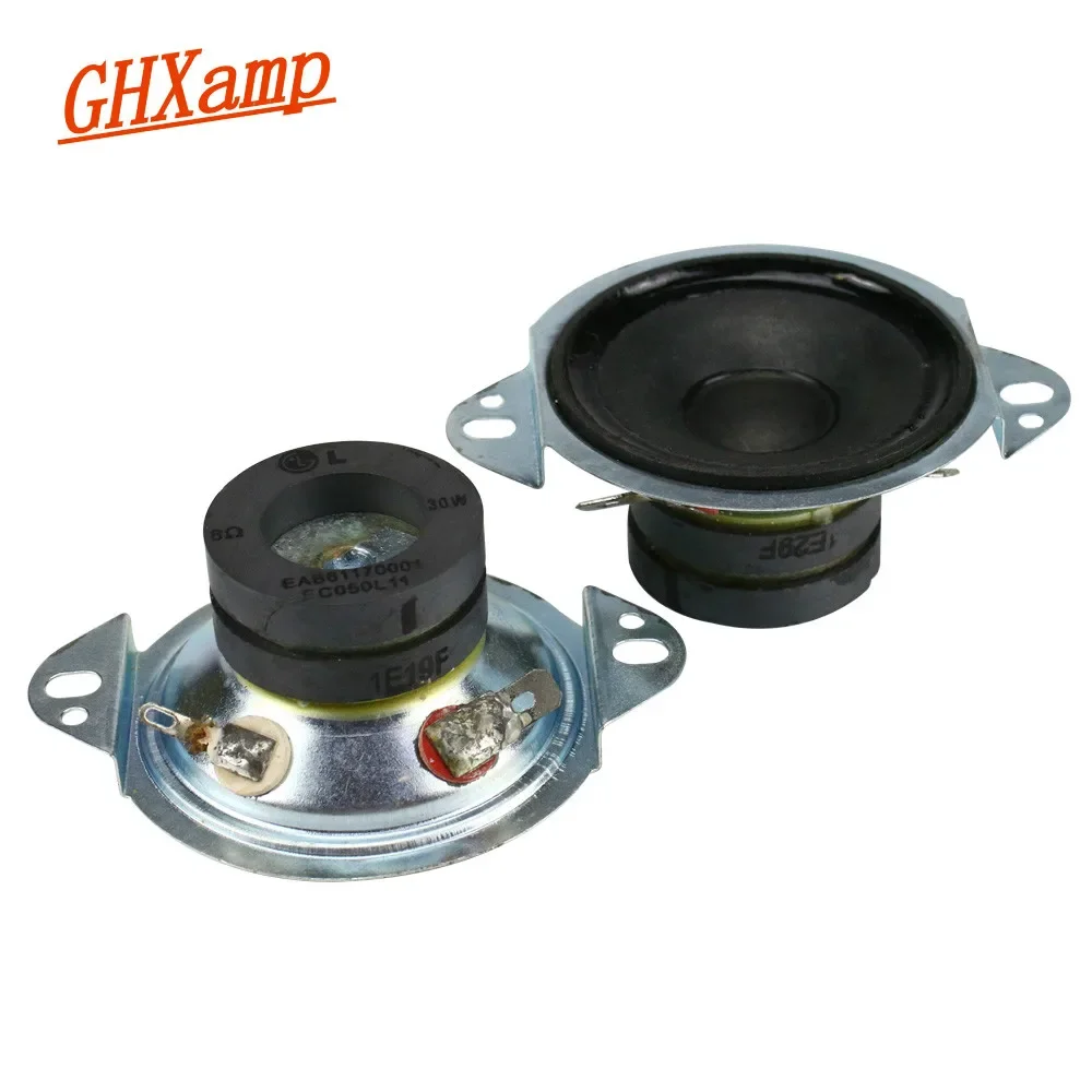 Tweeter Treble For LG 2 inch Tweeter Dual Magnetic Treble Magnetic Liquid 8Ohm 30W Rust 2PCS
